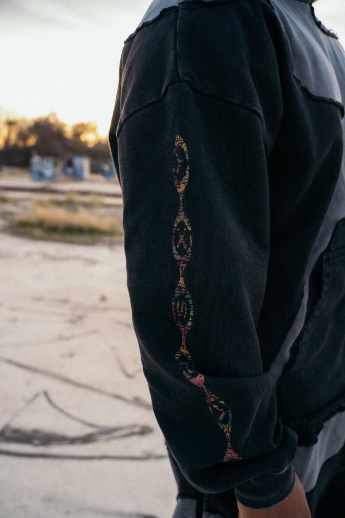 Black Tar Hoodie