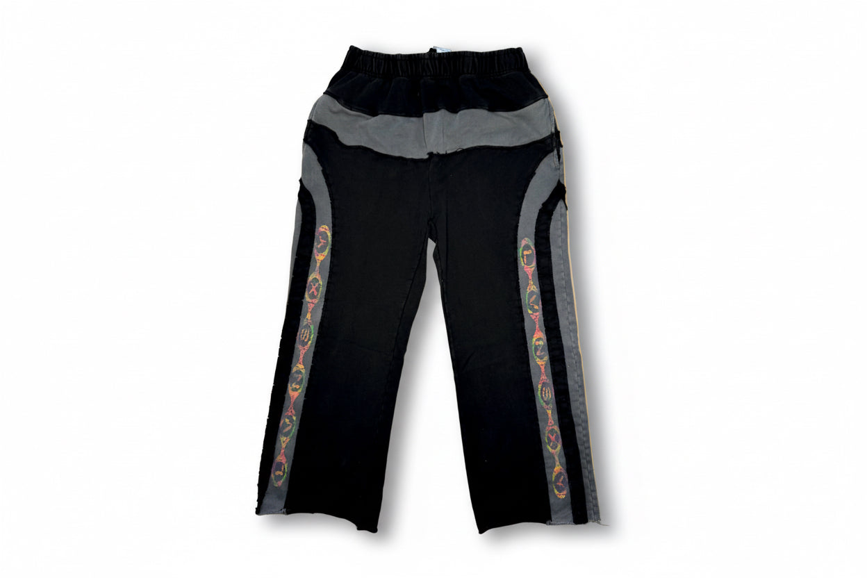Black Tar Sweatpants