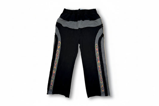 Black Tar Sweatpants