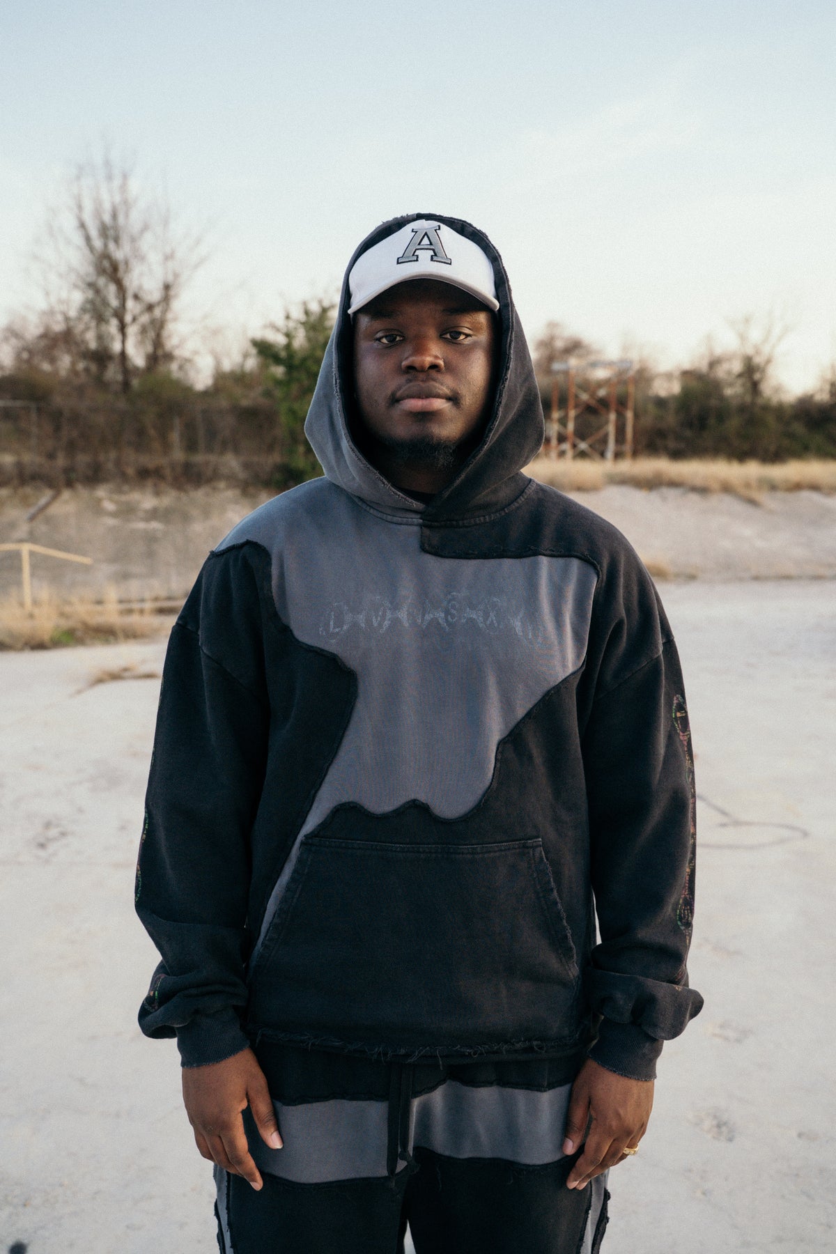 Black Tar Hoodie